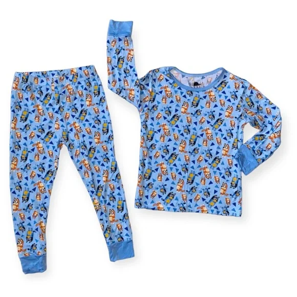 💥SOLD💥George hats Bluey bamboo set - Picture 1 of 5